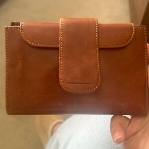🤍Piquadro Italian Unisex Bi-fold Wallet Brown